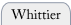 Whittier