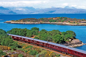 The Royal Scotsman at Loch Carron