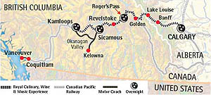 Royal Culinary Wine & Music Experience - Map