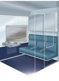 Economy Class Sleeping Berth (day)