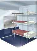 Economy Class Sleeping Berth (night)